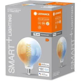 LEDVANCE Smart+ LED-Glühbirne E27 klar 806lm 2700...6500K 320o IP20 Dimmbar (LVE-4058075777958)