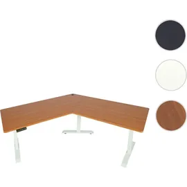 MCW Schreibtisch MCW-D40, Computertisch, 120° elektrisch höhenverstellbar ~ natur,