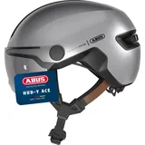 ABUS HUD-Y ACE Gleam Silver M