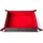 fanroll Velvet Faltwürfelteller Red