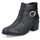 Rieker Damen Ankle Boots 73975, Frauen Stiefeletten,uebergangsschuhe,uebergangsstiefel,knöchelhoch,reißverschluss,Bootee,schwarz (00),39 EU | Gr.: 39