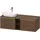 Duravit D-Neo Konsolenwaschtischunterbau wandhängend Nussbaum dunkel Matt 1400x550x459 mm - DE4950L3 DE4950L34210000