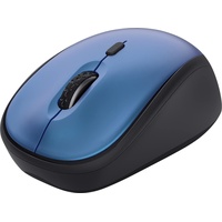 Trust Yvi+ Silent Wireless Mouse blau, ECO zertifiziert, USB