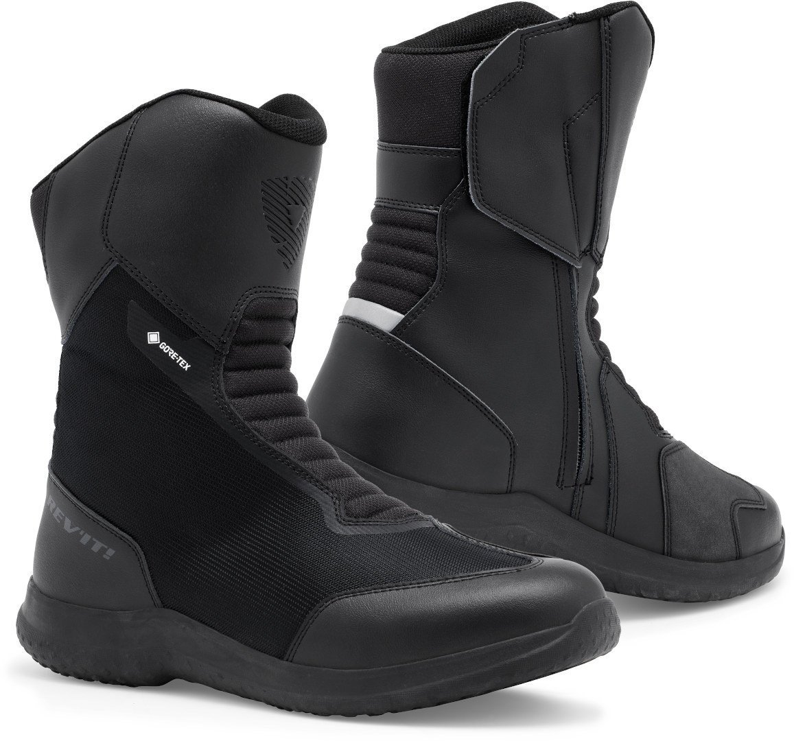 Revit Magnetic GTX Motorrad Stiefel, schwarz, Größe 45 für Männer