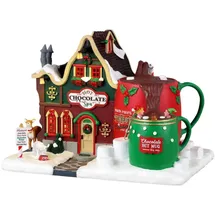 Lemax 35070 Santa's Wonderland Lighted Buildings: Hot Chocolate Spa
