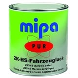 MIPA 2K Acryllack PUR 2K HS Fahrzeuglack 1 Liter