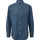 QS Langarmhemd Regular Fit Blau L