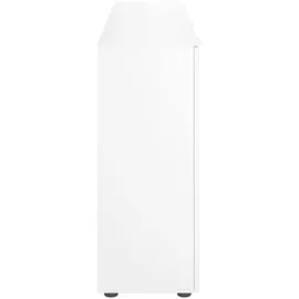 manjana möbel Sideboard Style 225 x 98,7 x 40 cm Weiß