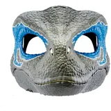 XBHNISDH Dinosaurier Maske Dino Maske Beweglicher Kiefer Velociraptor Dino Maske Tier Masken Latex Dinosaurier Kopf Maske für Halloween Kostüme Party (B2)