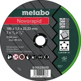 METABO Trennscheibe, Novorapid 180x1,5x22,2 Universal gerade Ausführung