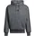 adidas Herren Kapuzensweat Essentials 3-Streifen, Größe L in Grau DGREYH/BLACK