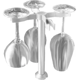 RUCO Küchenregal RUCO, silber (silberfarben), Aluminium, Regale, Gläserhalter für die Spülmaschine, Aluminium, für 4 Gläser