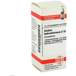 Acidum Hydrochloricum D 10 Globuli 10 g