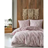 Yadetextil Bettwäsche 200x200 Bettbezug, Baumwolle, barock Design, Fiorita V1