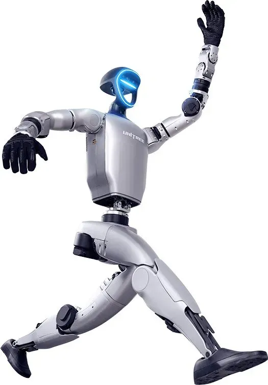 Unitree G1 humanoider Roboter: Verkörperte Intelligenz, dynamische Beweglichkeit (kein SDK/keine API verfügbar)