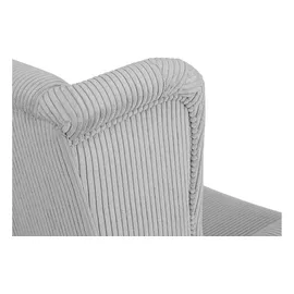 Konsimo Ohrensessel Miles 82 x 105 x 97 cm Grau
