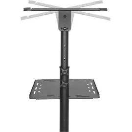 PureMounts PM-PCART-10 - Neigbarer Projektionswagen/-tisch für Beamer und Projektoren