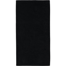 CAWÖ Life Style Uni 7007 Handtuch 50 x 100 cm schwarz