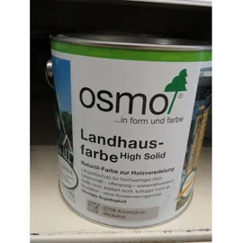 OSMO Landhausfarbe 2,5 l kieselgrau
