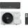 Bosch Climate 7000i Single-Split-Klimagerät Set 26 EB 2,5 kW Schwarz