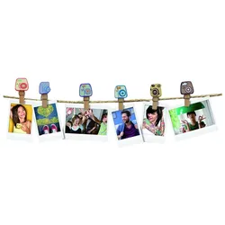 Fujifilm Instax Design Clips Camera - Fotohalterset