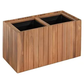 prestige home living outdoor Pflanzkübel 57 x 30 x 35 cm Braun