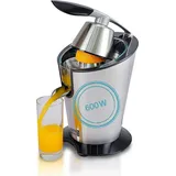 Zitruspresse Zitronenpresse Orangenpresse Saftpresse elektrisch 600W - Schwarz