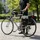 Tectake Fahrradtasche Georg schwarz/grün