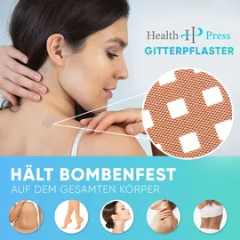 Health Press Gittertape Cross Tape – Größe Typ B 120 St