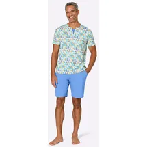Witt Weiden Shorty Pyjama blau/türkis 44-46