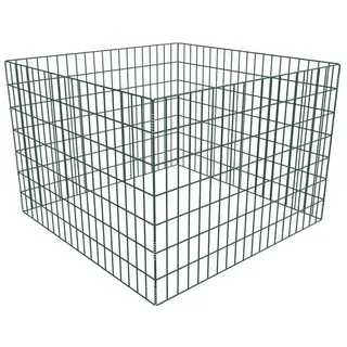 vidaXL Gartenkomposter Quadratmaschen 100 x 100 x 70 cm