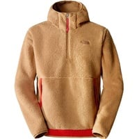 The North Face Herren Kapuzenpullover M CAMPSHIRE, ALMOND BUTTER/FIERY RED, XL