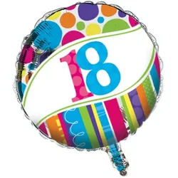 18. Geburtstag Folienballon