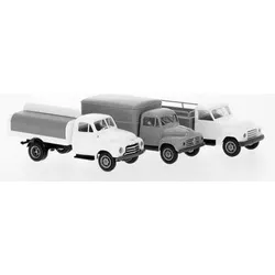 BREKINA 10213 1:87 LKW Bauteile für 3 Leicht-LKW 1955