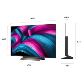 LG OLED48C5ELB 48" 4K OLED evo AI Smart TV C5