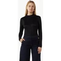 Comma, Pullover, schwarz, 44