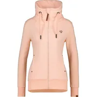 Alife & Kickin VivianAK A Damen Freizeit Zip Sweatshirt, pink, Größe M