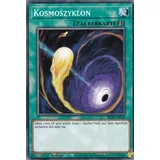 SR10-DE032 - Kosmoszyklon - Common - DE - im Set mit Ultrapro Toploader - Yugioh