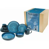 CreaTable Nordic Fjord Geschirr-Set 10-tlg