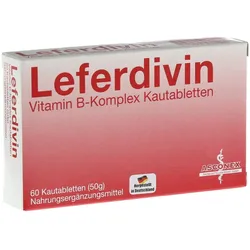 Leferdivin Vitamin B Komplex Kautablette 60 St