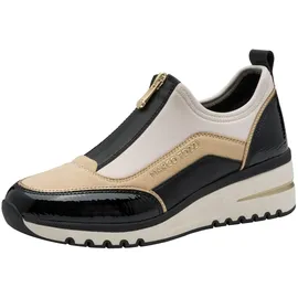 Marco Tozzi Feel Me Damen Sneaker Cream/Black 41