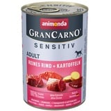 animonda GranCarno Adult Sensitiv Reines Rind + Kartoffeln Nassfutter
