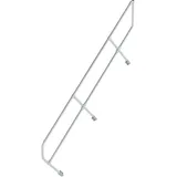 Günzburger MUNK zweiter Handlauf Aluminium-Treppe 45° 10 Stufen