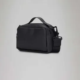 Rains Box Bag Micro Umhängetasche Polyurethan Black