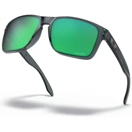 OAKLEY Holbrook XL Crystal Black Brille mit Prizm jade)