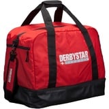 derbystar Hyper Pro Sporttasche mit Schuhfach 48L rot