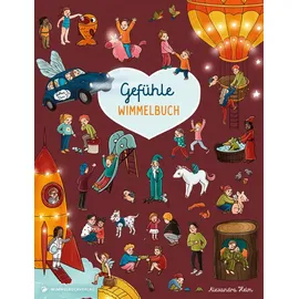 Adrian & Wimmelbuchverlag GmbH Gefühle Wimmelbuch: Geschichten über Gefühle in Bildern ab 2 Jahre
