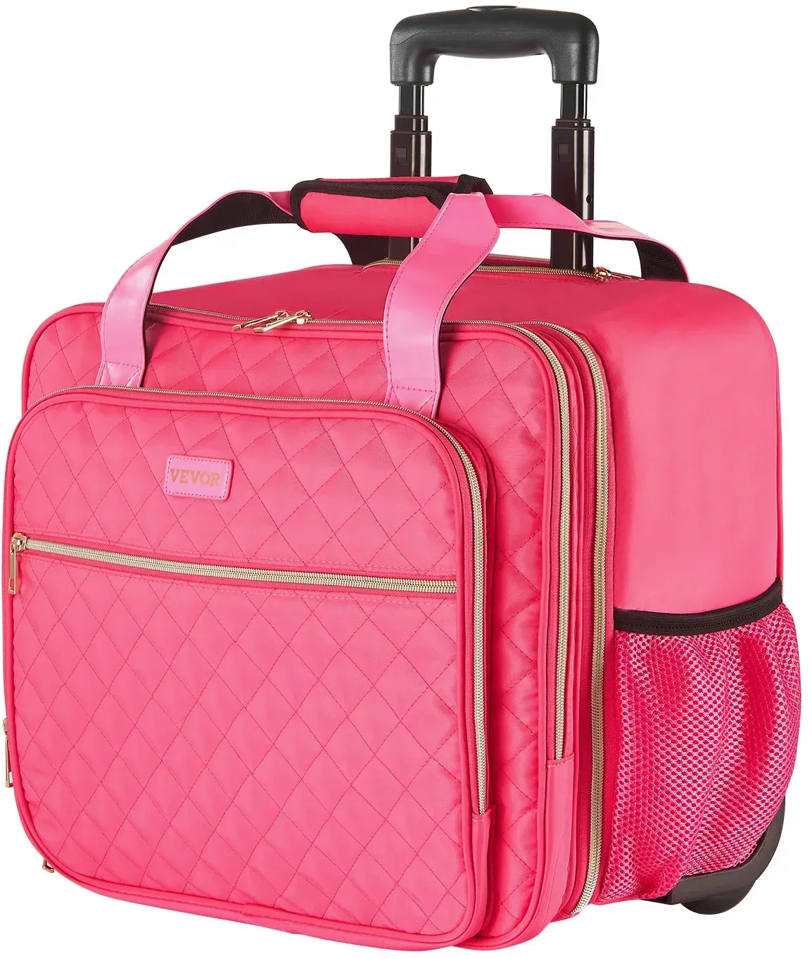 VEVOR Laptop Notebook Trolley Aktenkoffer Notebooktasche 17,3 inch (43,9 cm) Pink