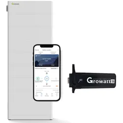 Growatt ARK 20.4kWh 0% MwSt §12 III UstG Hochvolt-Solarspeicher-Set für Growatt ...
