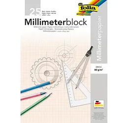 folia Millimeterblock DIN A3 Millimeter